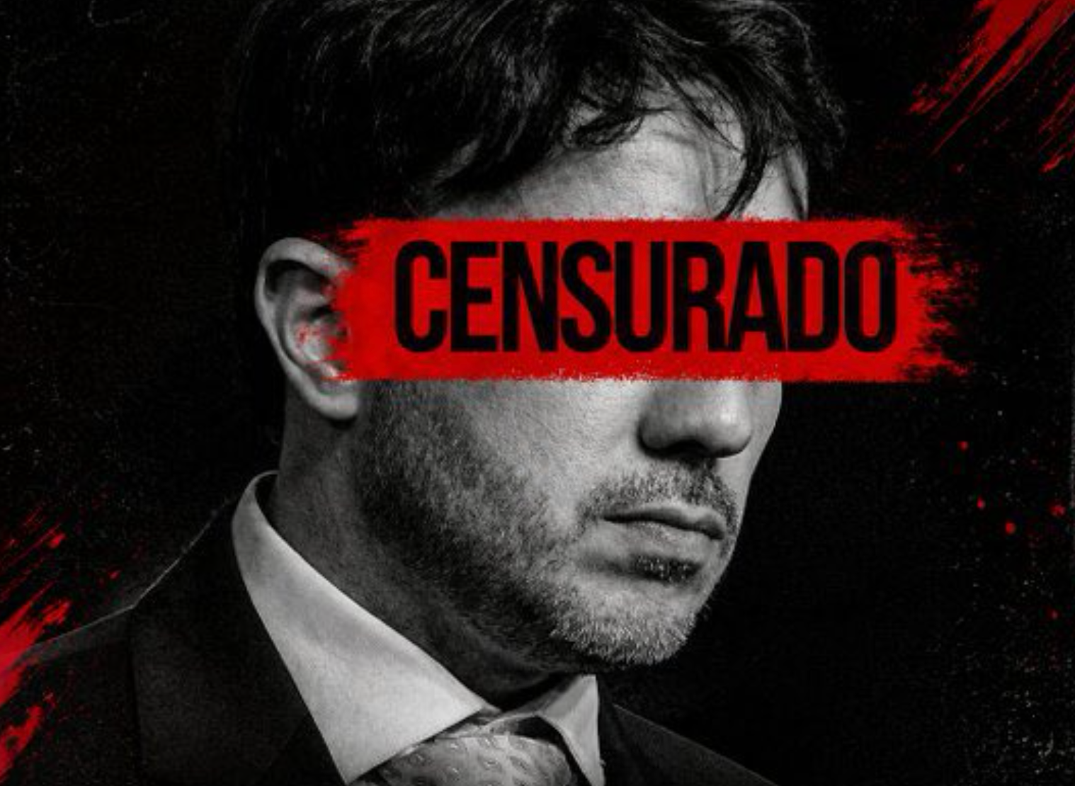 Imagem editorial relacionada a Renan Santos com a palavra censurado
